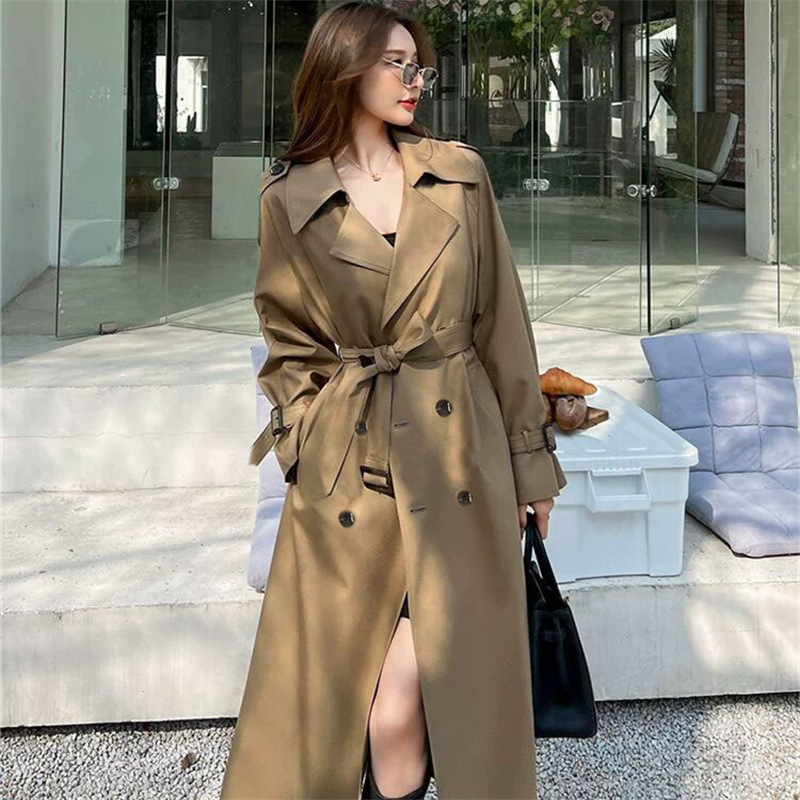 Trench Coat Formal - Autumn Winter Women's Trench Coat Elegant