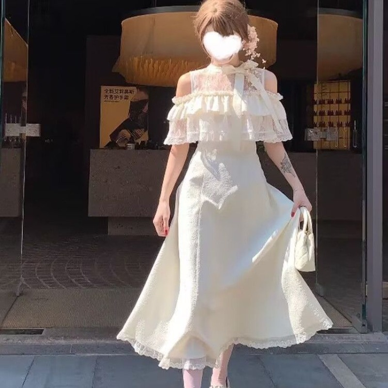 MAGOOG 2025 Summer New Slim Mi - Women Formal Party Wear Dress ulasan dan harga