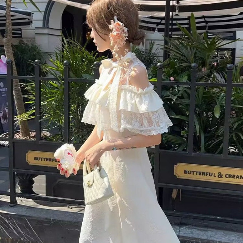 MAGOOG 2025 Summer New Slim Mi - Women Formal Party Wear Dress ulasan dan harga