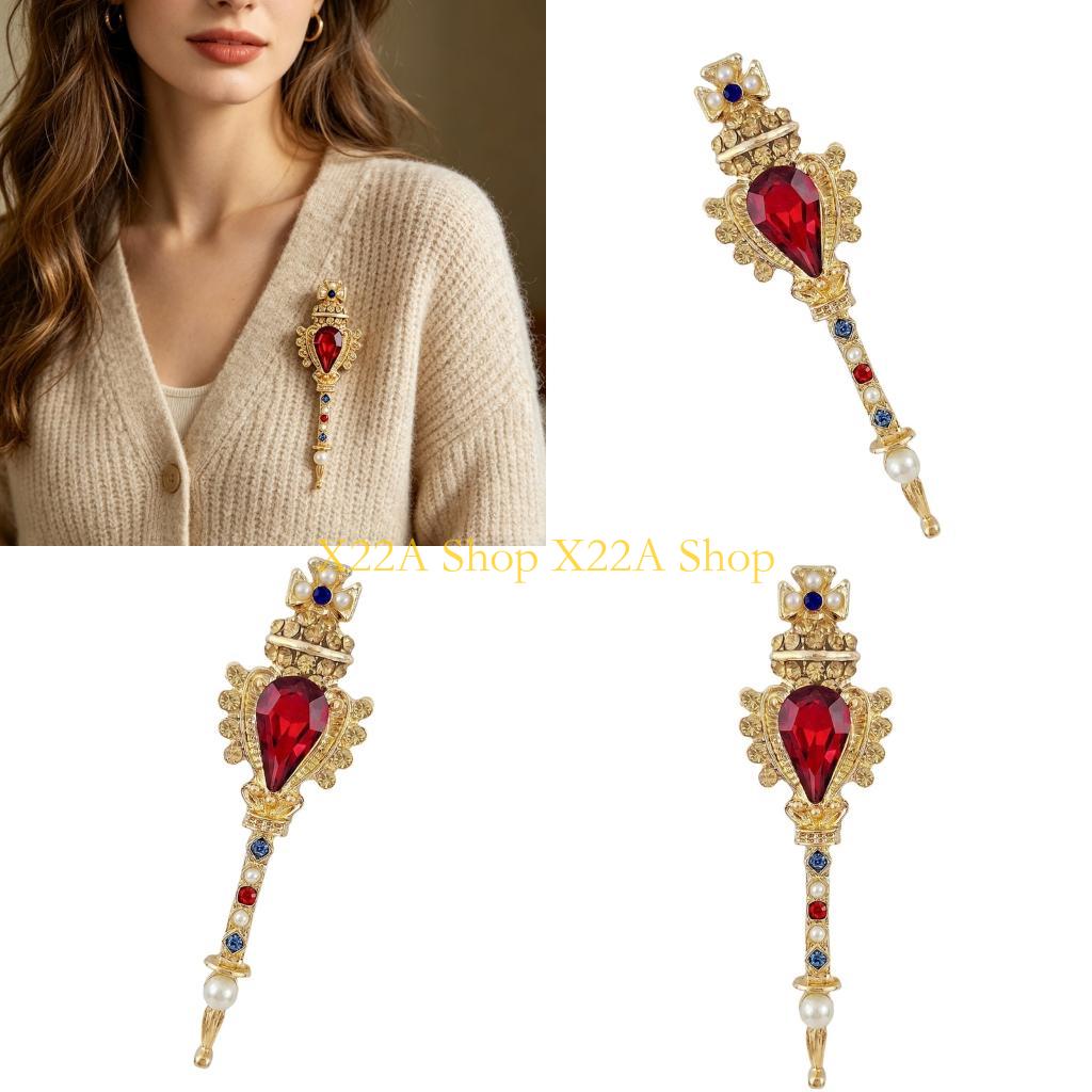 Unique Retro Magical Wand Broo - Formal Wear Jewelry For Women ulasan dan harga