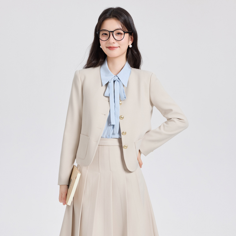 Gray Short Suit Set for Women  - Women Formal Wear For Interview ulasan dan harga