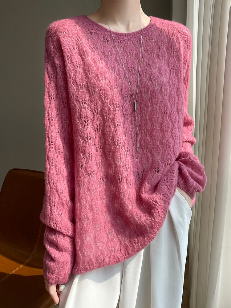 Womens Cashmere Sweater Round  - Cashmere Sweater Formal ulasan dan harga