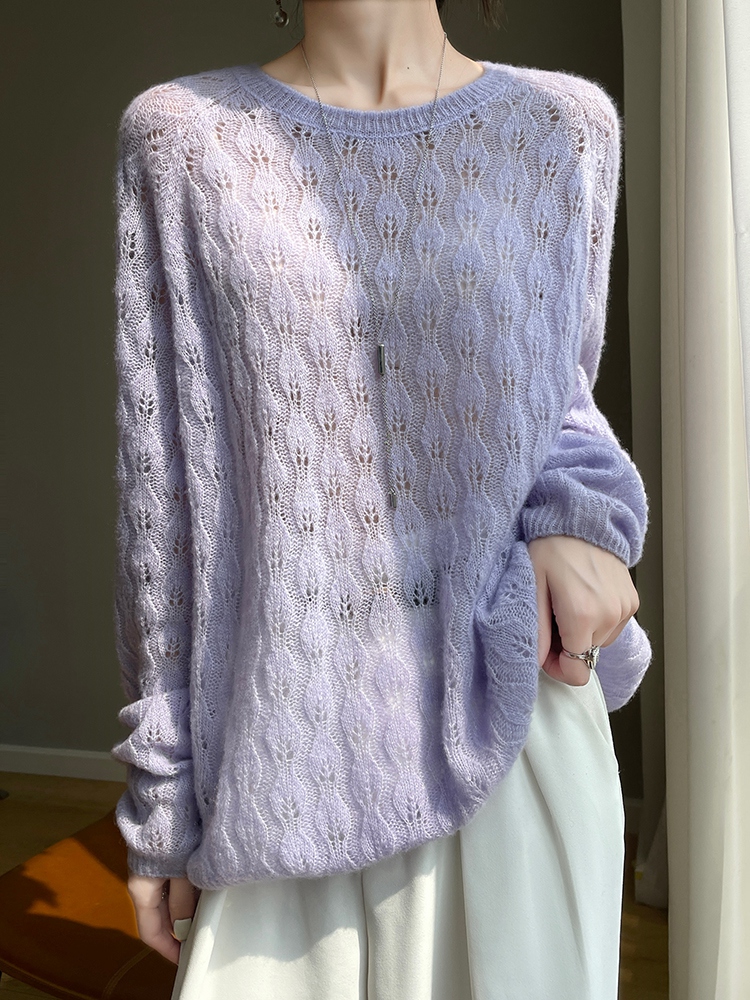 Womens Cashmere Sweater Round  - Cashmere Sweater Formal ulasan dan harga