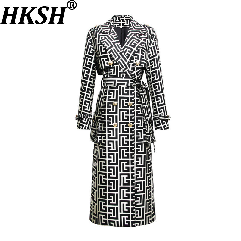 HKSH Spring Autumn New Women L - Trench Coat Formal ulasan dan harga