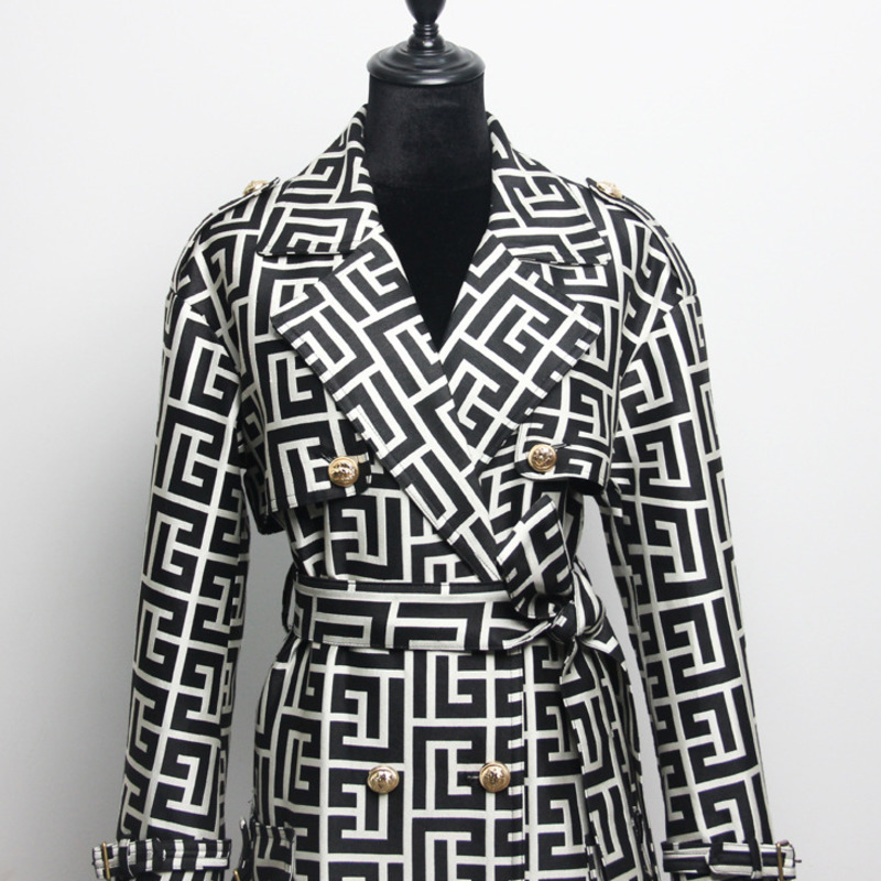 HKSH Spring Autumn New Women L - Trench Coat Formal ulasan dan harga