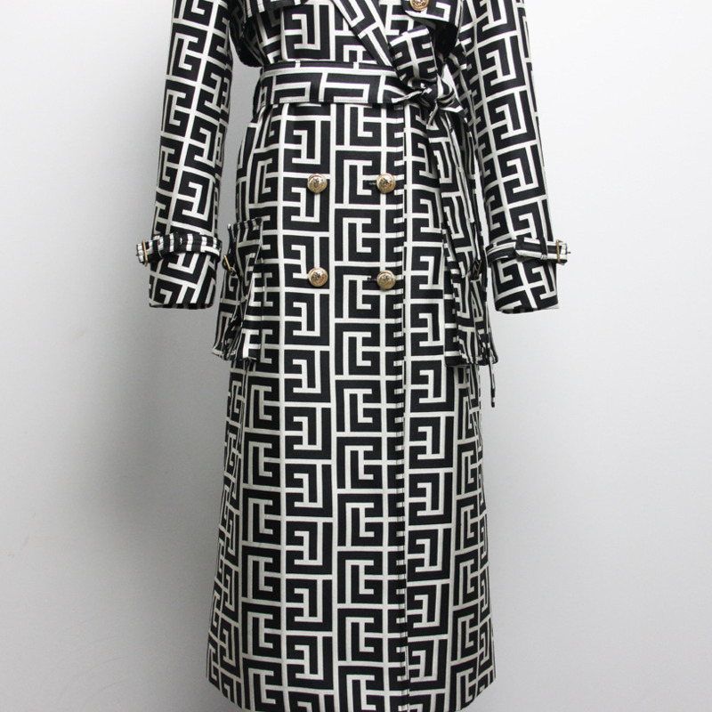 HKSH Spring Autumn New Women L - Trench Coat Formal ulasan dan harga
