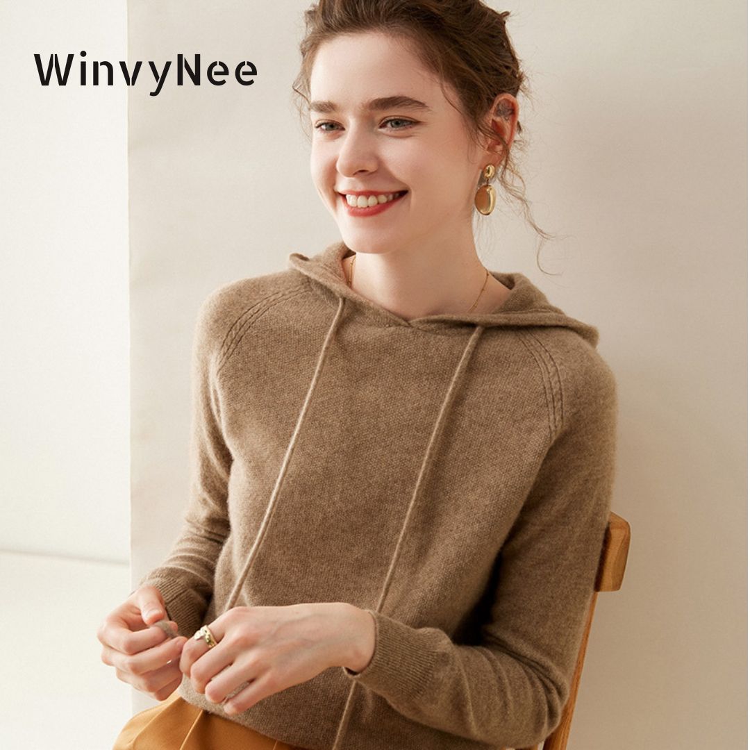 WinvyNee Women Cashmere Merino - Cashmere Sweater Formal ulasan dan harga