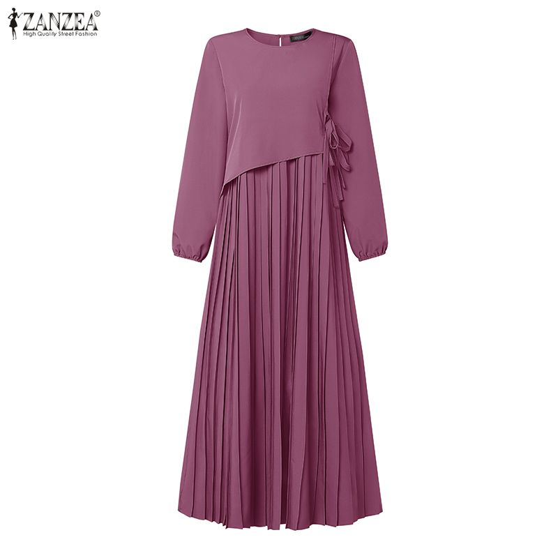 ZANZEA Plus Size Women O Neck  - Women Formal Office Wear Tops ulasan dan harga