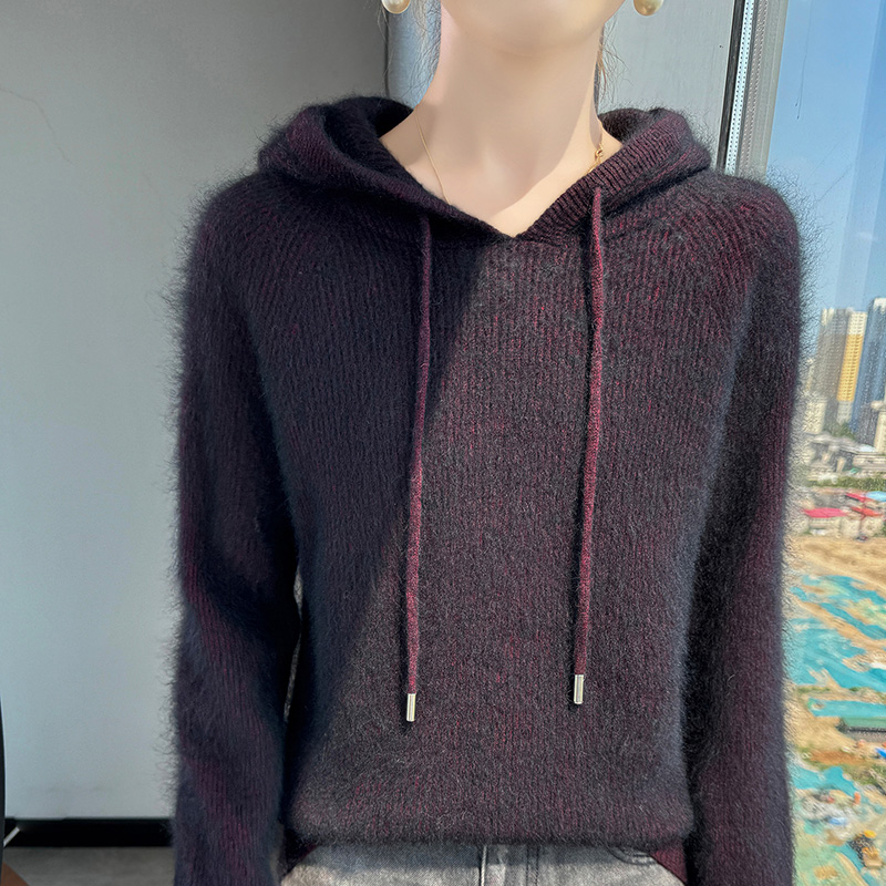 100% Mink Cashmere Autumn Wint - Cashmere Sweater Formal ulasan dan harga