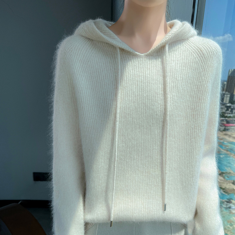100% Mink Cashmere Autumn Wint - Cashmere Sweater Formal ulasan dan harga