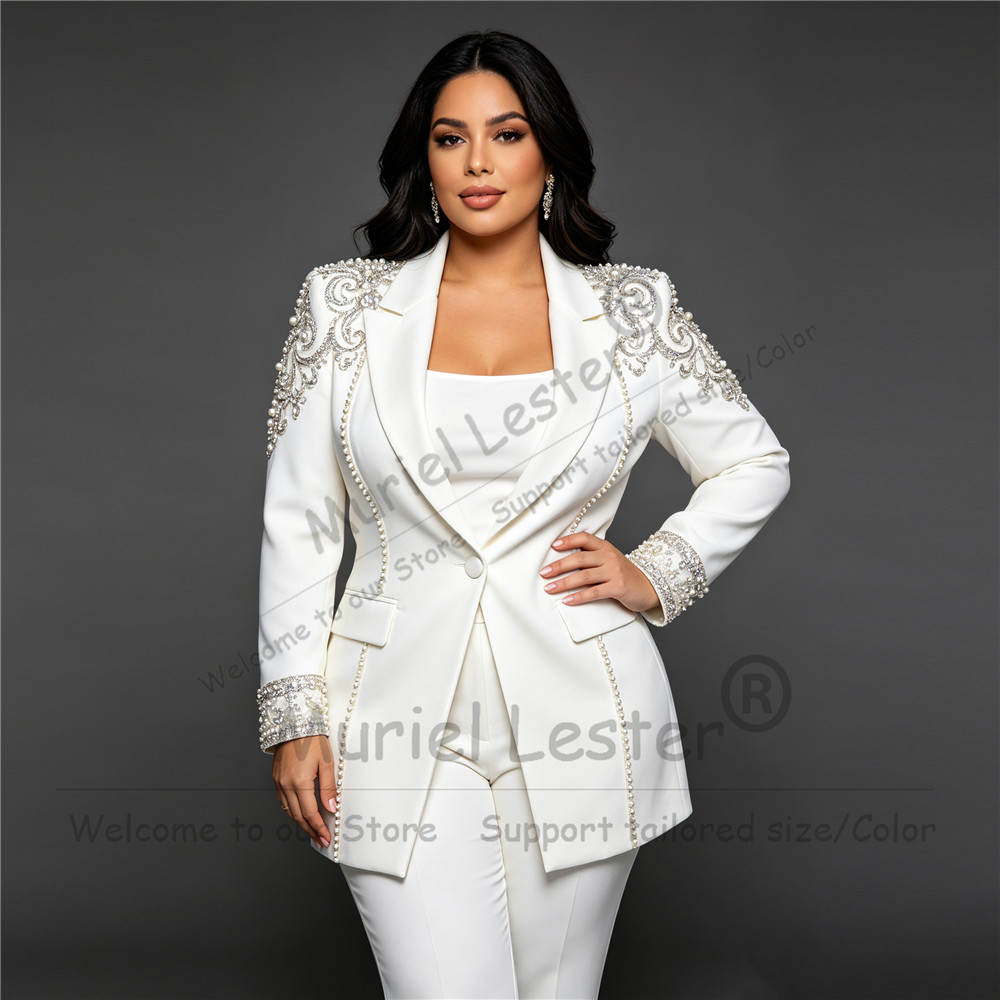 Handmade Women Suit or Wedding - Women'S Formal Wear Pants ulasan dan harga