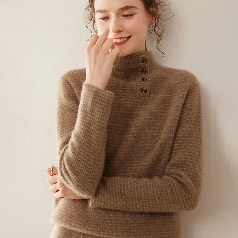 WinvyNee Women's Cashmere Wool - Cashmere Sweater Formal ulasan dan harga