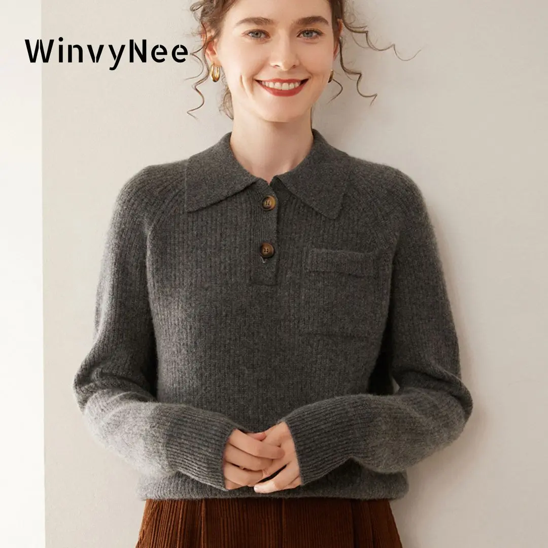 WinvyNee Women's Cashmere Wool - Cashmere Sweater Formal ulasan dan harga