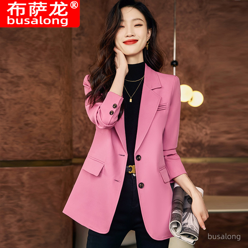 Blazer Jacket Autumn Winter Wo - Women Formal Wear For Interview ulasan dan harga