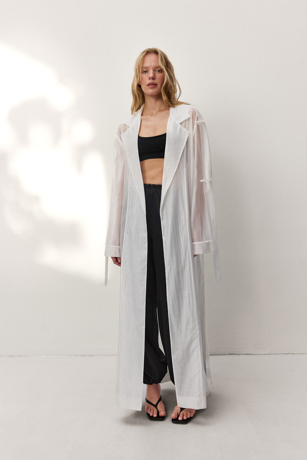 Laur 2026 Women Lapel Sheer Lo - Trench Coat Formal ulasan dan harga