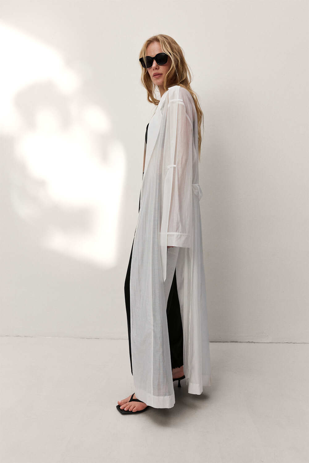 Laur 2026 Women Lapel Sheer Lo - Trench Coat Formal ulasan dan harga