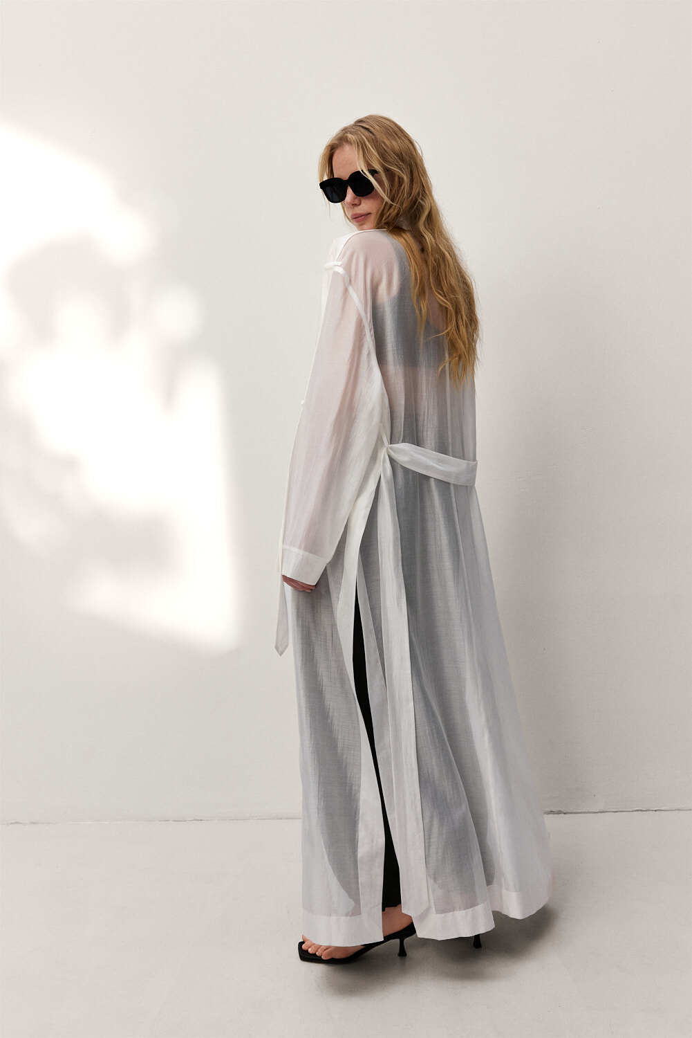 Laur 2026 Women Lapel Sheer Lo - Trench Coat Formal ulasan dan harga