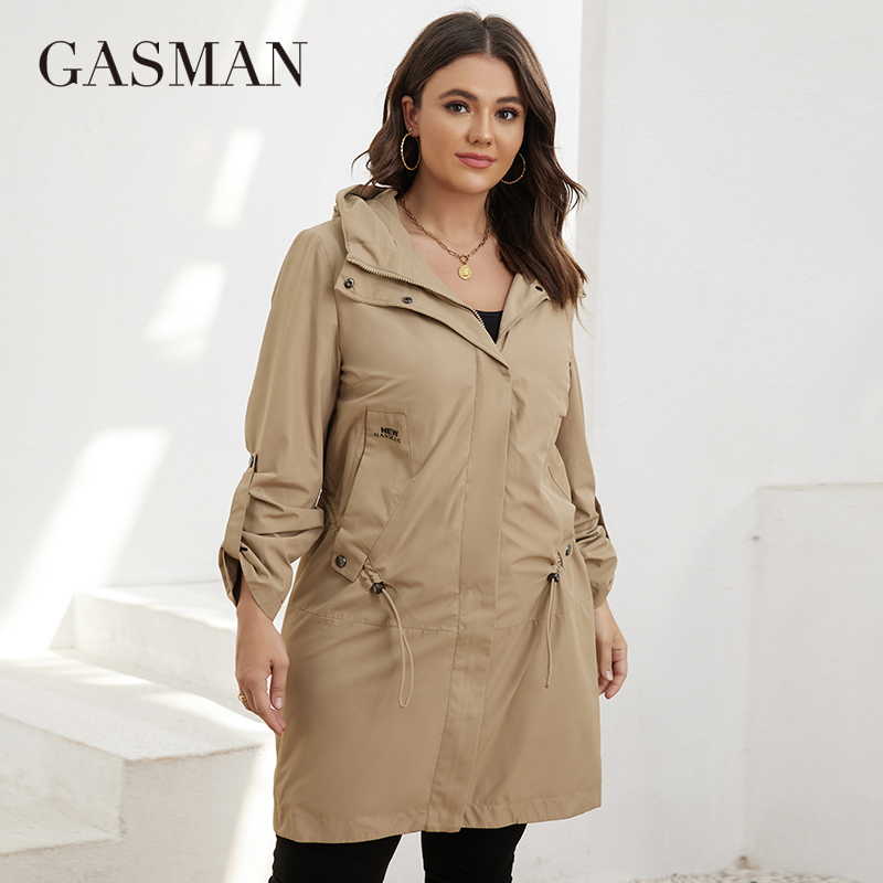 GASMAN Autumn  Trench Coat Plu - Trench Coat Formal ulasan dan harga