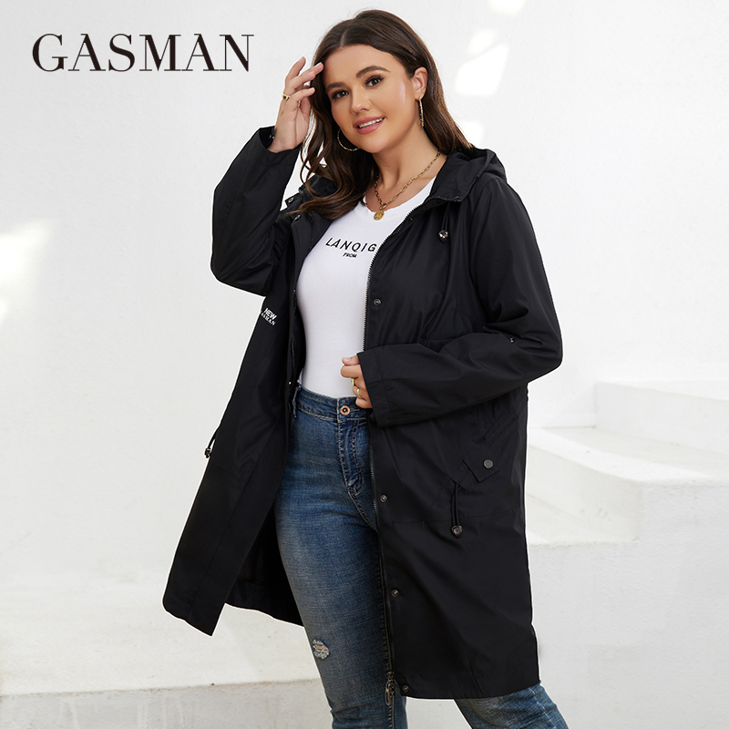 GASMAN Autumn  Trench Coat Plu - Trench Coat Formal ulasan dan harga