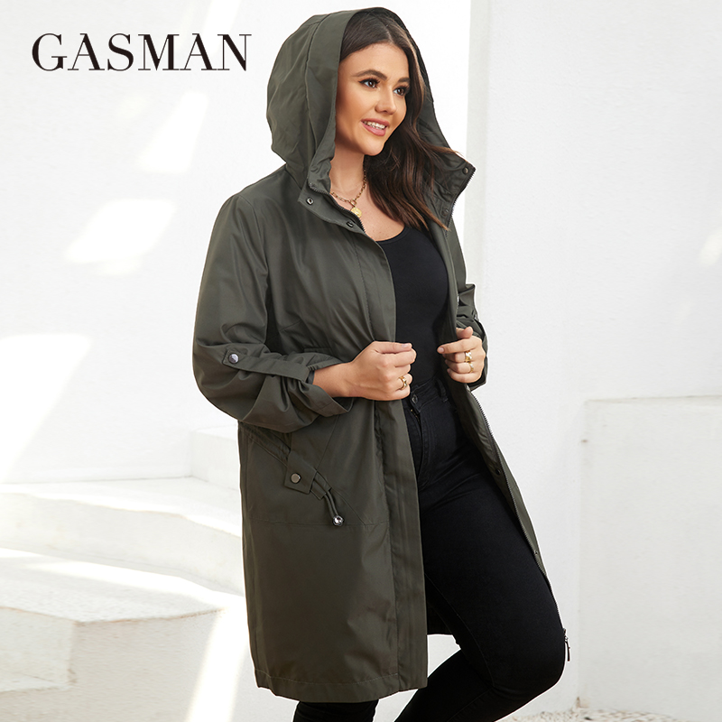 GASMAN Autumn  Trench Coat Plu - Trench Coat Formal ulasan dan harga