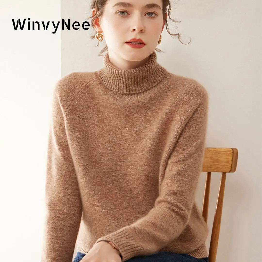 WinvyNee Cashmere Sweater Wome - Cashmere Sweater Formal ulasan dan harga