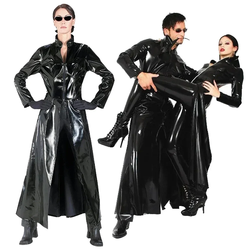 Halloween Party Cosplay The Ma - Trench Coat Formal ulasan dan harga