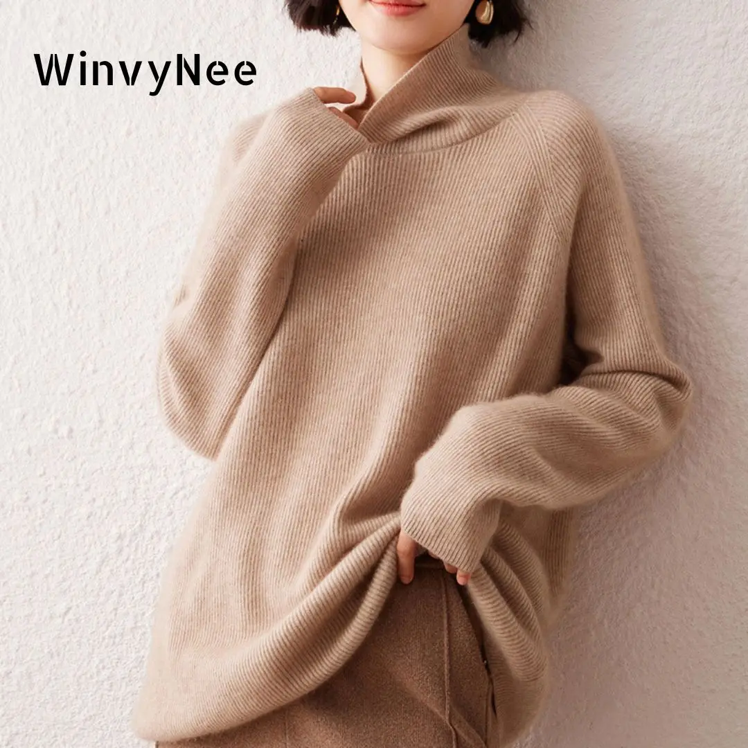 WinvyNee Cashmere Sweaters Wom - Cashmere Sweater Formal ulasan dan harga