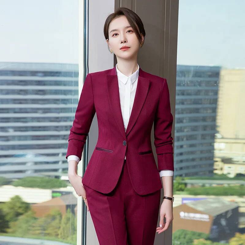 Ladies Office Work Wear Suits  - Women Formal Wear For Interview ulasan dan harga