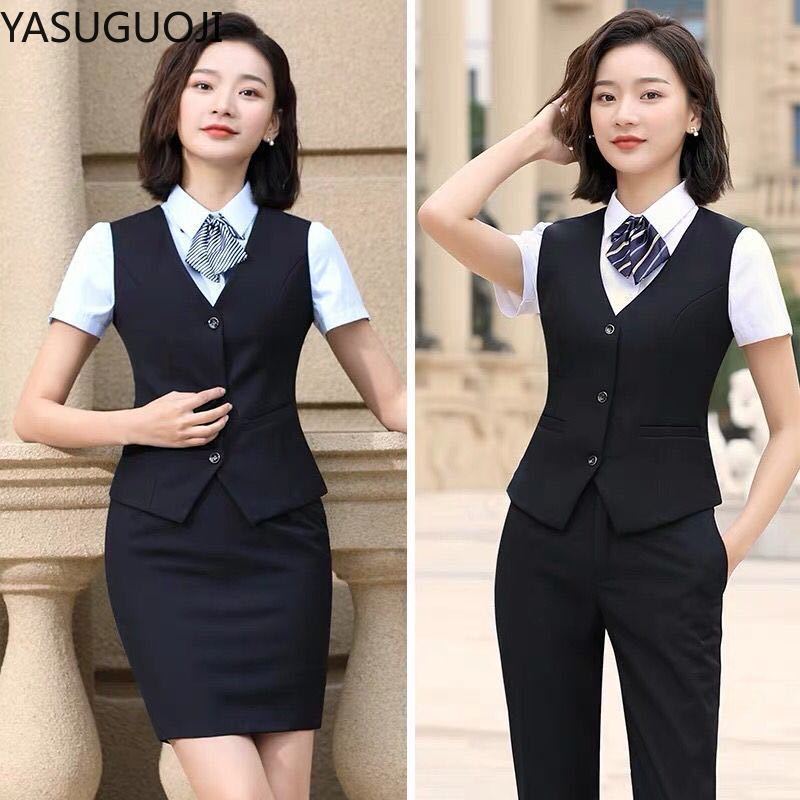 YASUGUOJI Elegant Fashion Wome - Women Formal Wear For Interview ulasan dan harga