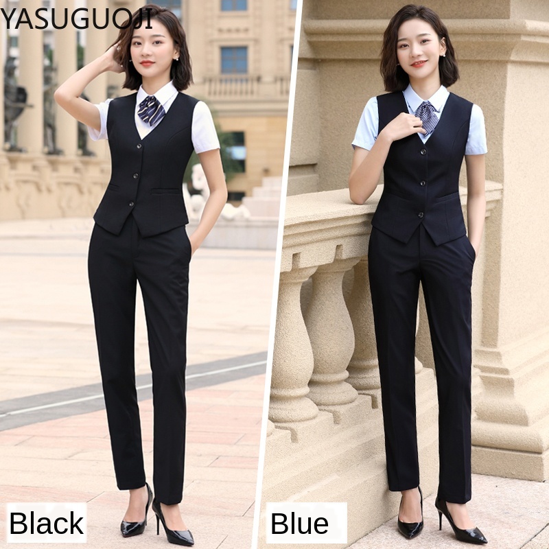 YASUGUOJI Elegant Fashion Wome - Women Formal Wear For Interview ulasan dan harga
