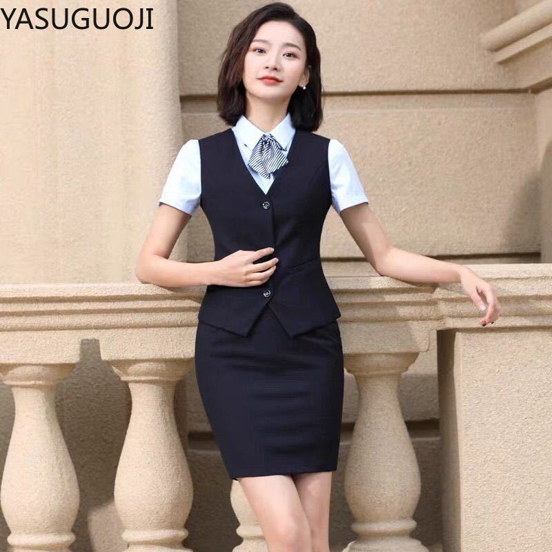 YASUGUOJI Elegant Fashion Wome - Women Formal Wear For Interview ulasan dan harga