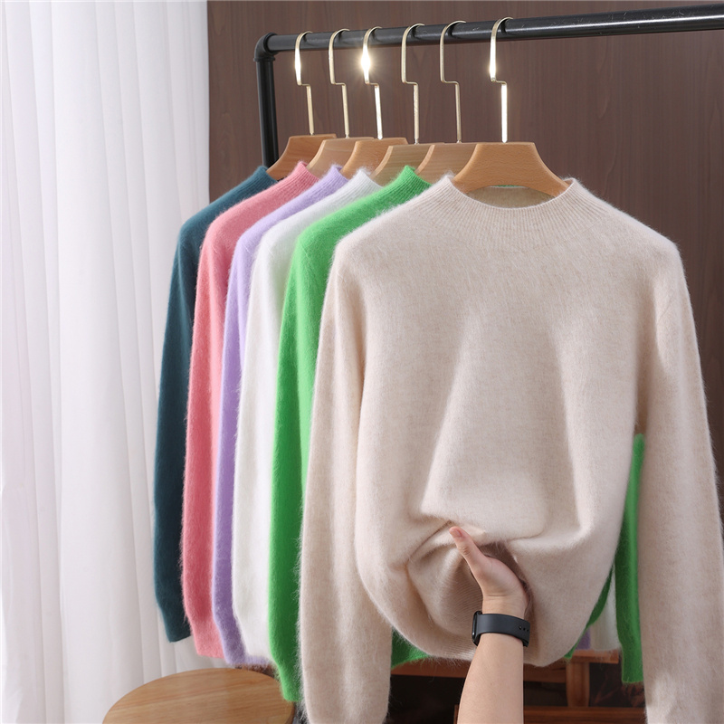 Basic Women Clothes Autumn Win - Cashmere Sweater Formal ulasan dan harga