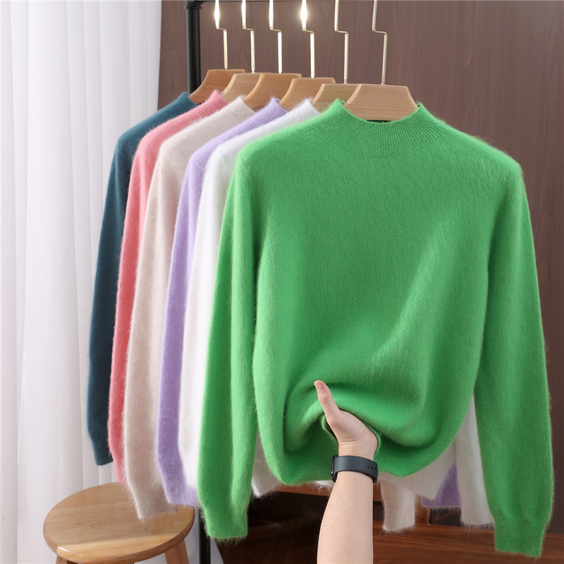 Basic Women Clothes Autumn Win - Cashmere Sweater Formal ulasan dan harga