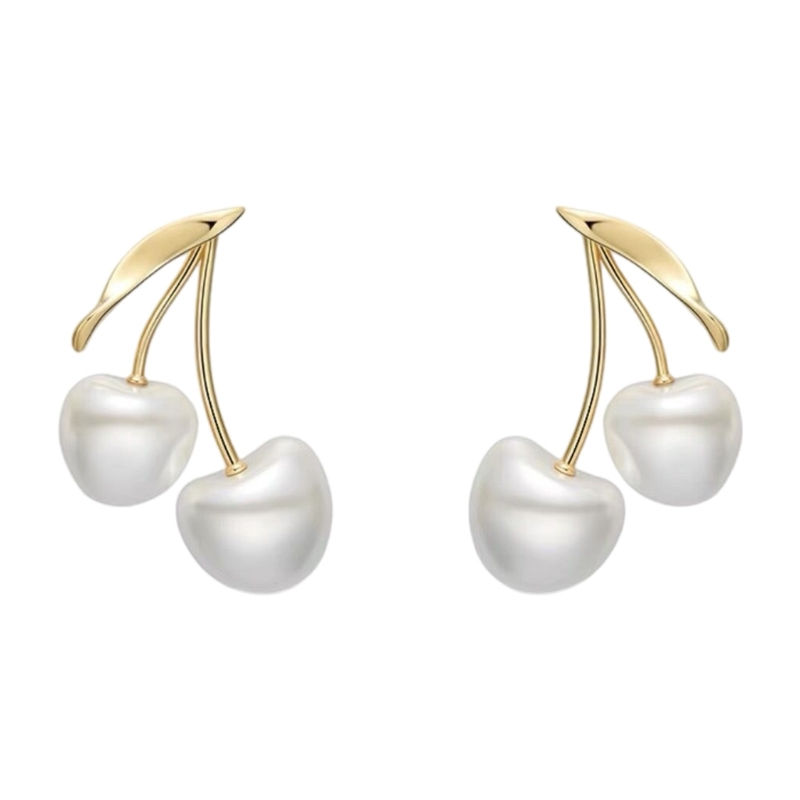 Cherries Blossom Pearls Ear Je - Formal Wear Jewelry For Women ulasan dan harga