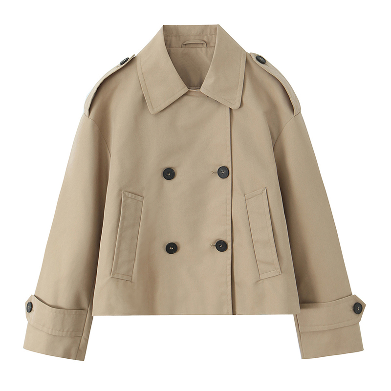 Willshela Women Fashion Khaki  - Trench Coat Formal ulasan dan harga