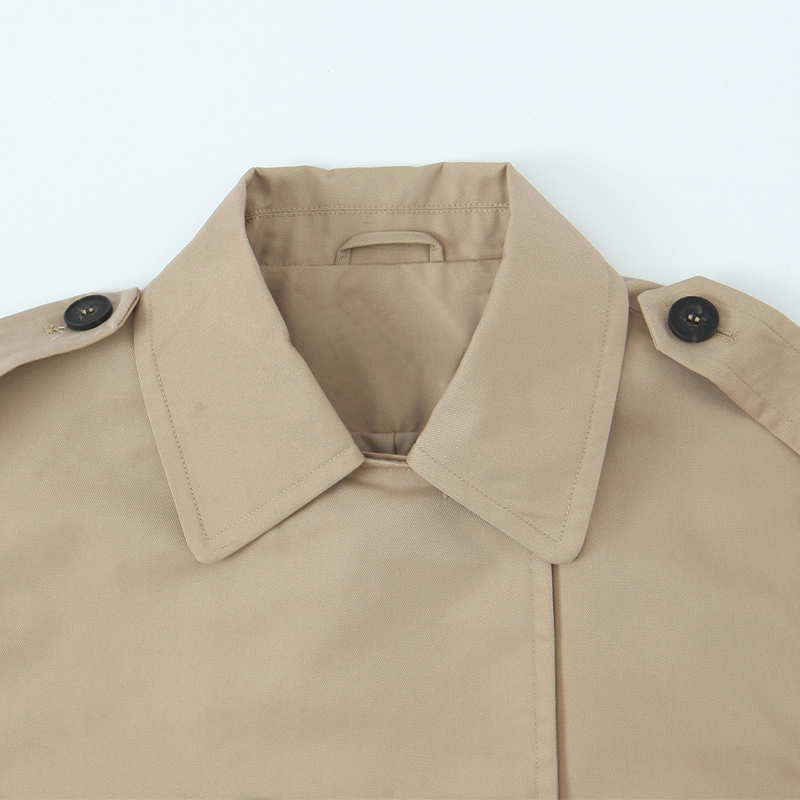 Willshela Women Fashion Khaki  - Trench Coat Formal ulasan dan harga