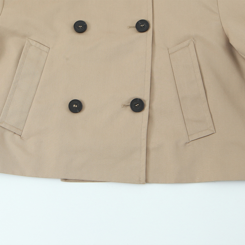 Willshela Women Fashion Khaki  - Trench Coat Formal ulasan dan harga