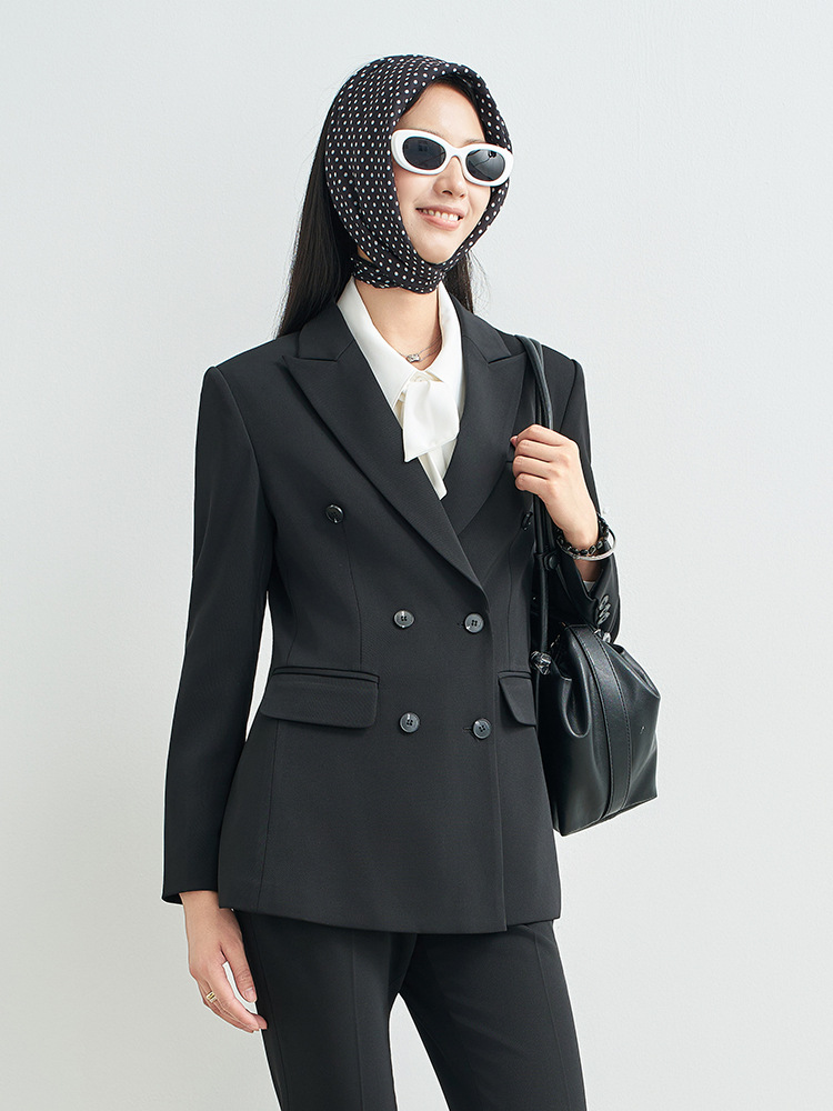 Navy Blue Professional Skirt S - Women Formal Wear For Interview ulasan dan harga