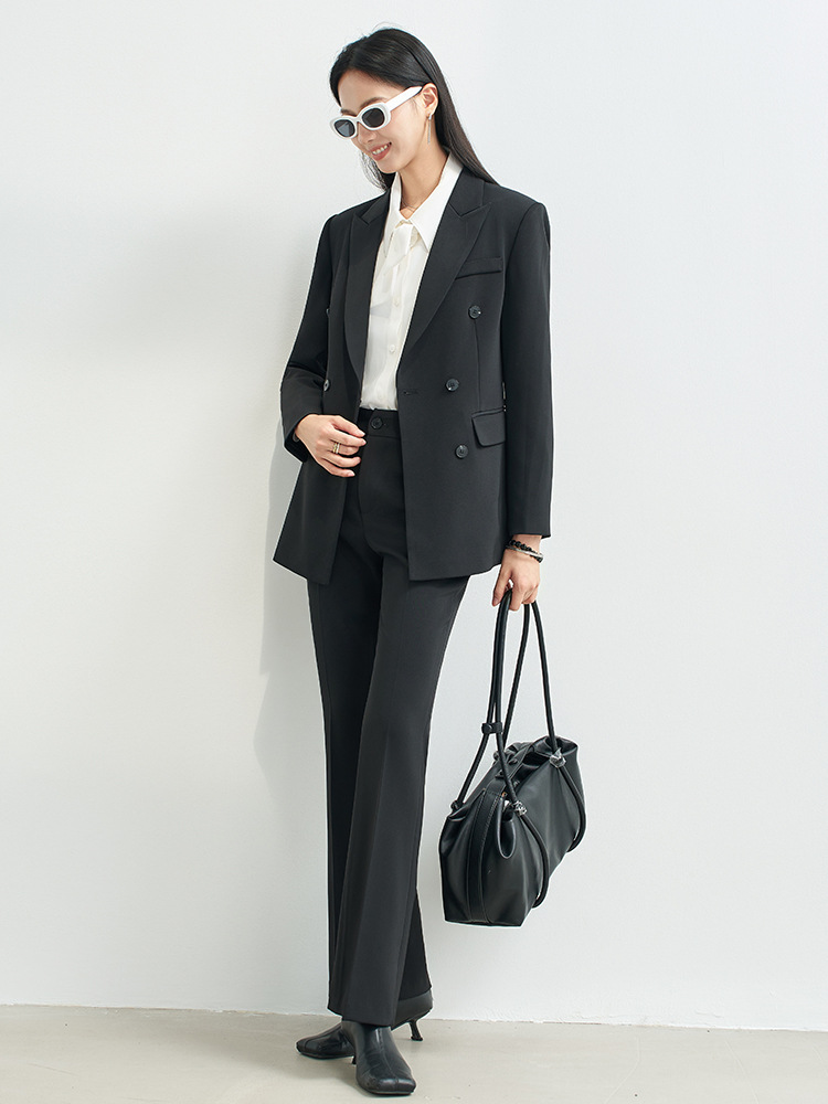 Navy Blue Professional Skirt S - Women Formal Wear For Interview ulasan dan harga