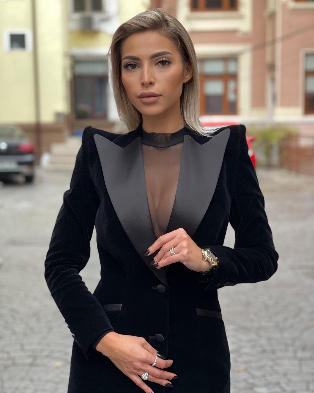 Customized Cool Black 1 Pieces - Women Formal Party Wear Dress ulasan dan harga