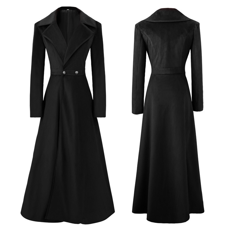 Women's 19th century Elegant N - Trench Coat Formal ulasan dan harga