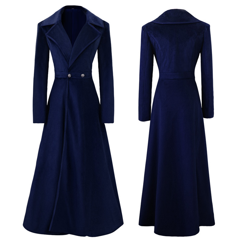 Women's 19th century Elegant N - Trench Coat Formal ulasan dan harga
