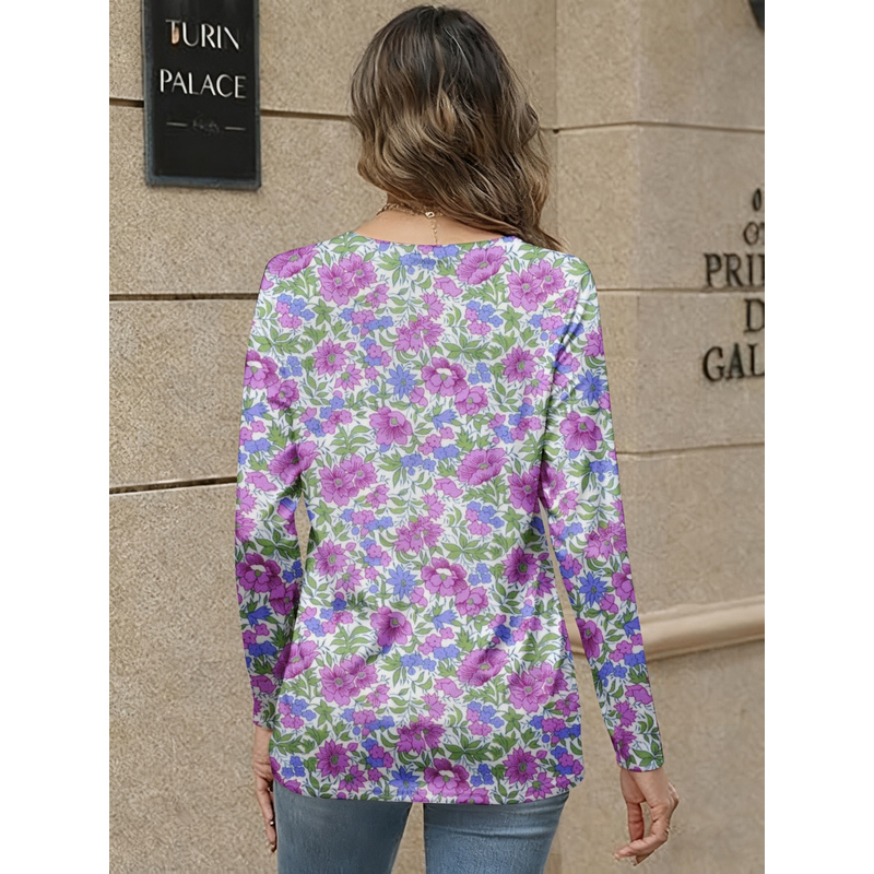 Women Elegant V Neck Long Slee - Women Formal Office Wear Tops ulasan dan harga